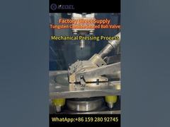 Katup Bola Duduk Tungsten Carbide - Proses Pengepresan Mekanis