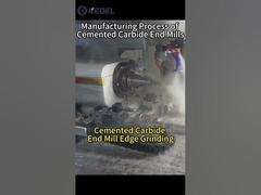 Proses Manufaktur End Mill #pabrik #manufaktur #cnc