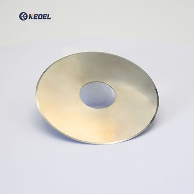 Mata Pisau Karbida Semen Industri Kustom Produsen untuk Mesin Pembuat Cerutu Pemotong Bulat Tembakau Pisau Melingkar Tembakau