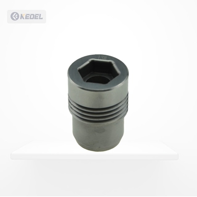 Nozel Tungsten Karbida YG8 Diameter Pori 12.7mm untuk Mata Bor PDC dengan Porositas A02 dan Warna Hitam