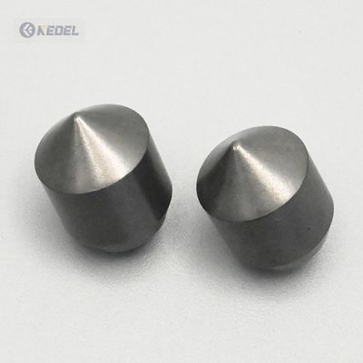 Custom Double Cone Head Cemented Carbide Buttons with Glossy Surface and High Density for Oil and Gas Industry