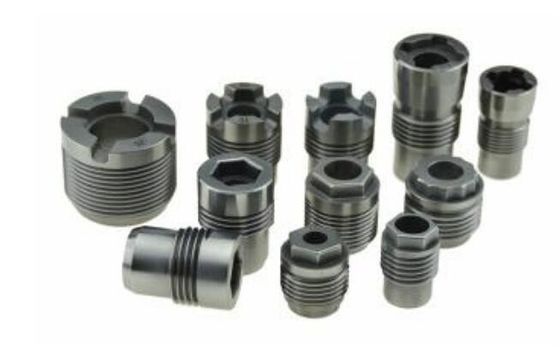 Downhole Water Threaded Tungsten Carbide Nozzle Untuk Mesin Perminyakan