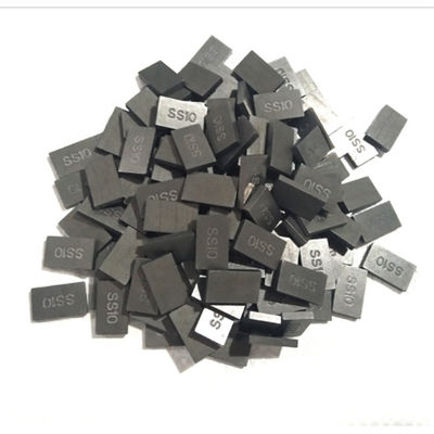 20x12x3 15x10x5 Tungsten Carbide Brazed Tips SS10 Untuk Batu Tambang