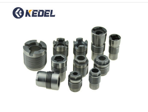 Pengeboran Minyak Kinerja Tinggi Tungsten Carbide Spray Thread Nozzle