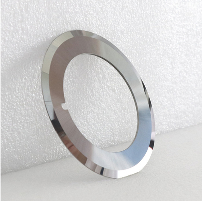 Cemented Carbide Metal Sheet Shearing Circular Slitting Knife Untuk Industri Baterai