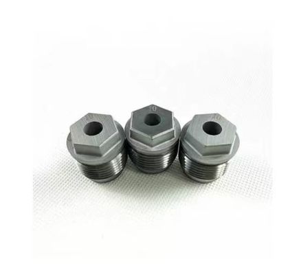 Nozzle karbida tahan abrasi 6.35-15.88mm untuk Pengeboran Minyak