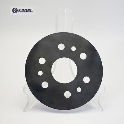 Pisau Bulat Cemented Tungsten Carbide Blade Nine Hole Die-Cutting Round Blade untuk Mesin Die-Cutting