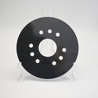 Pisau Bulat Cemented Tungsten Carbide Blade Nine Hole Die-cutting Round Blade