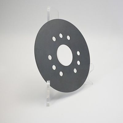 Pisau Bulat Cemented Tungsten Carbide Blade Nine Hole Die-cutting Round Blade