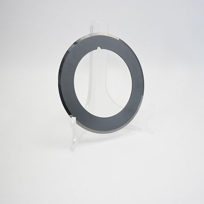 Pisau pemotong melingkar dengan alur posisi untuk pemotongan Battery Pole Pieces Industrial Blades for Battery Industry