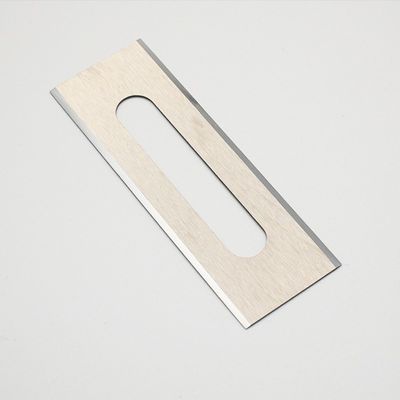 Custom Cemented Tungsten Carbide Alloy Fiber Kimia Slotting Posisi Blade Kain Film Slitting Mesin Industri Pisau