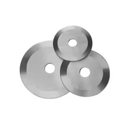 Disesuaikan Kualitas Tinggi Tungsten Karbida Alloy Rumah Tangga Memotong Kertas Blades Bulat untuk Memotong Toilet Paper Rolls