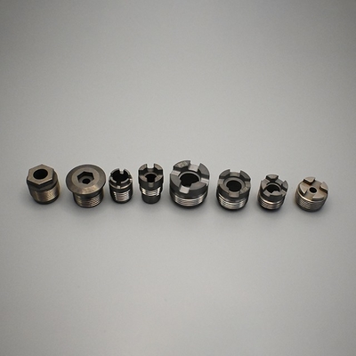 Nozel Tungsten Karbida YG8 Grade untuk Mata Bor PDC Diameter Pori 12.7mm
