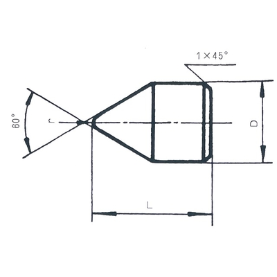 Cemented Electric Tungsten Carbide Alloy Konik Tombol Gigi untuk Industri Minyak dan Gas Pengeboran Minyak Bit YG8 YG9 YG11 YG13