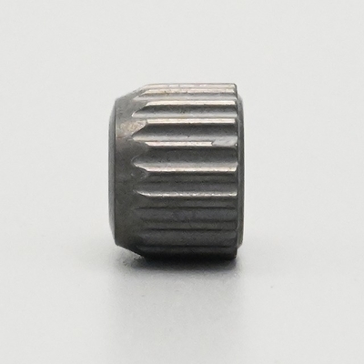 Custom Cemented Tungsten Carbide Alloy Top Cylindrical Chamfered Cylindrical alur tombol gigi untuk industri minyak dan gas