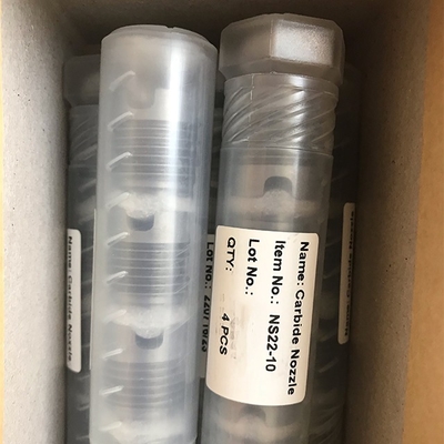 YG8 Tungsten Carbide Nozzle 12,7mm diameter lubang untuk PDC Bits