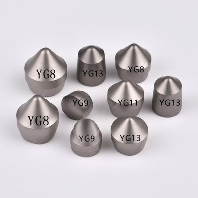 Tombol Tungsten Carbide YG8 YG9 YG11 untuk Mata Bor Minyak Kepadatan 14.9g/cm³