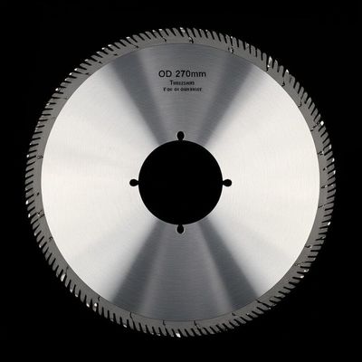 270mm Tungsten Carbide Slitting Blade 168mm ID 2mm Ketebalan