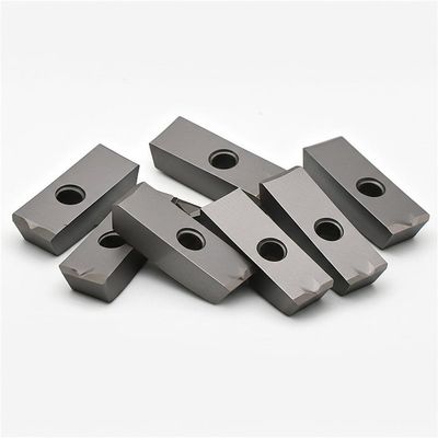 YG6 Tungsten Carbide Brazed Tips SS10 Untuk Batu Tambang
