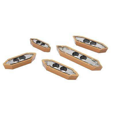 Pemotongan Cepat VNMG1604 Sisipan Karbida Pembalikan Eksternal CNC Untuk Pemesinan Baja