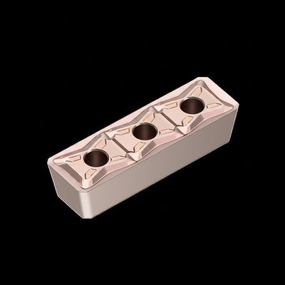 Mesin Bubut CNC Alat Pemotong Karbida Semen SNMG120404 Sisipan Finishing Baja