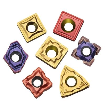 CVD / PVD Coating Carbide CNC Inserts CNC Cutting Metalworking Tool