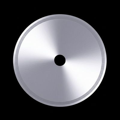 Tungsten Carbide Circular Slitting Knife Untuk Memotong Lembar Elektroda Baterai Lithium