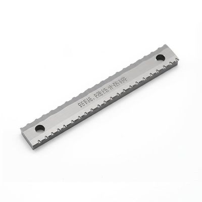 Mata Pisau Bergerigi untuk Mesin Pengemas Kustom Berbagai Alat Pemotong Industri Karbida Tungsten Disemen Non-standar