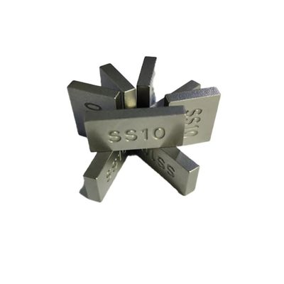 Ukuran yang disesuaikan 100% Virgin Tungsten Carbide Tips yang dilas untuk pisau pemotong batu dengan sumber daya listrik