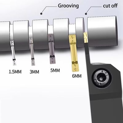 Tekanan tinggi 11° Angle Carbide CNC Insert dengan daya tahan untuk CNC Machining Center