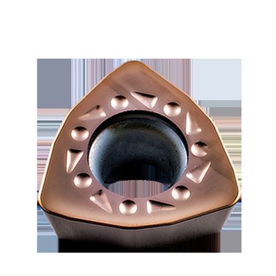 Sisipan Penggilingan CNC Model WPGT dengan Diameter 9.525mm dan Ketebalan 4.2mm untuk Pemesinan Presisi Tinggi