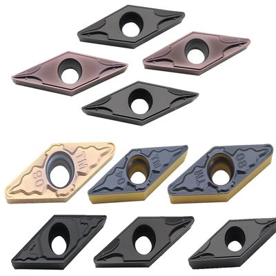 Sisipan CNC VCMT yang Dirancang Presisi dengan Sudut V 35° dan Sudut C 7° untuk Pemotongan Paduan Suhu Tinggi