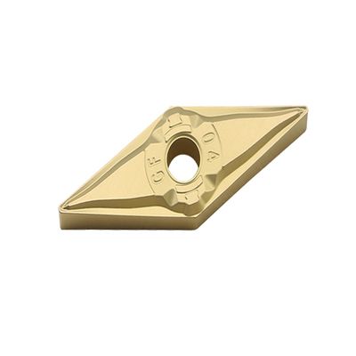 Model VNMG CNC Insert dengan alur pemutus chip sisi ganda untuk pemrosesan otomatis