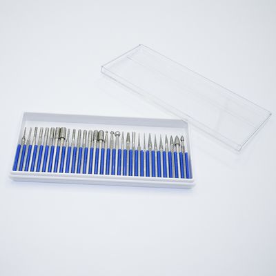 30 Bentuk yang Berbeda Presisi Tinggi Kekerasan Tinggi Karbida Rotary Burr Tungsten Carbide Burr Set