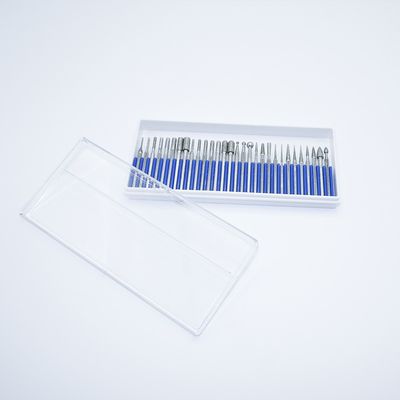 30 Bentuk yang Berbeda Presisi Tinggi Kekerasan Tinggi Karbida Rotary Burr Tungsten Carbide Burr Set