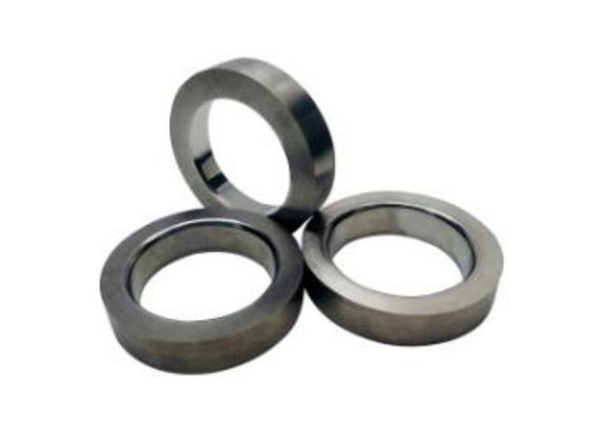 Ribbed Surface Tungsten Carbide Roll Rings 8mm Untuk Kabel Kecepatan Tinggi
