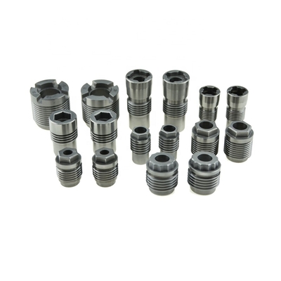 Cross Slot Nozel Hydro Jet Tahan Abrasi Cemented Carbide Yg6 Yg8 Yg11