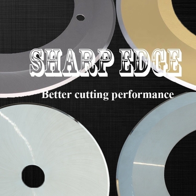 Karton Bulat Tungsten Carbide Blades Karton Bergelombang Kertas Tisu Rotary Toilet