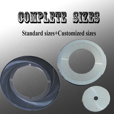 Karton Bulat Tungsten Carbide Blades Karton Bergelombang Kertas Tisu Rotary Toilet