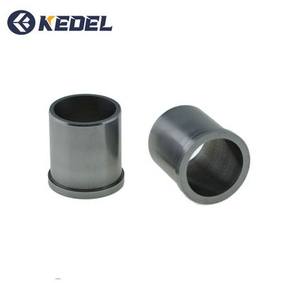 Tungsten Carbide Straight Tube Sleeve Bushing Grade YG8C untuk Pompa Minyak