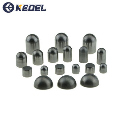 YG8 Polished Tungsten Carbide Button 10,2mm Dome Top untuk Pengeboran Minyak
