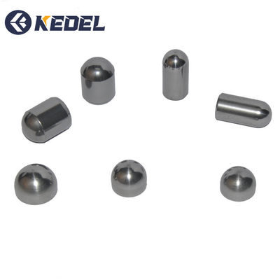 Tungsten Carbide Button 10-15mm untuk Tambang Batubara Bits Bor