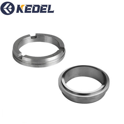 8mm Tungsten Carbide Roll Rings Ribbed Surface untuk Kawat Kecepatan Tinggi