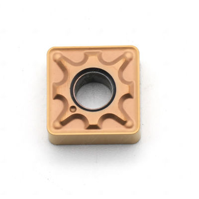 Mesin Bubut CNC Alat Pemotong Karbida Semen SNMG120404 Sisipan Finishing Baja