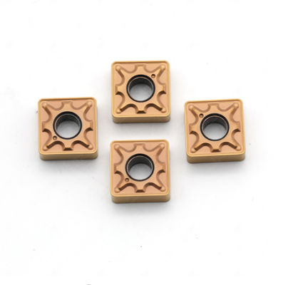 Mesin Bubut CNC Alat Pemotong Karbida Semen SNMG120404 Sisipan Finishing Baja