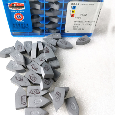 K05 K10 K20 K30 K40 Tungsten Carbide Brazed Tips Untuk Multi-Blades Saw
