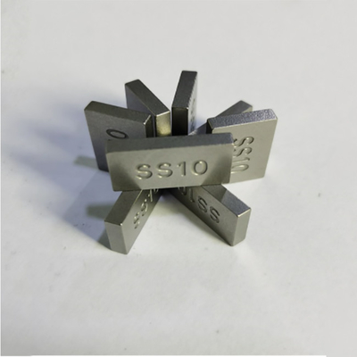 20x12x3 15x10x5 Tungsten Carbide Brazed Tips SS10 Untuk Batu Tambang