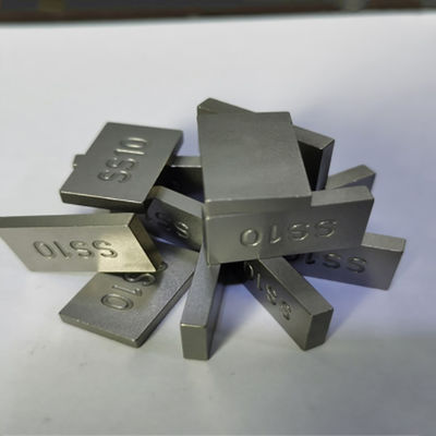 20x12x3 15x10x5 Tungsten Carbide Brazed Tips SS10 Untuk Batu Tambang