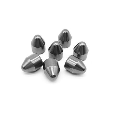 Gigi Tombol Bergerigi Tungsten Carbide Wear Parts Untuk Bit Pengeboran Penambangan Minyak
